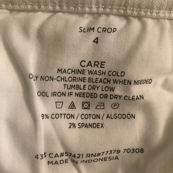 Ann Taylor white jeans - Picture 9 of 11